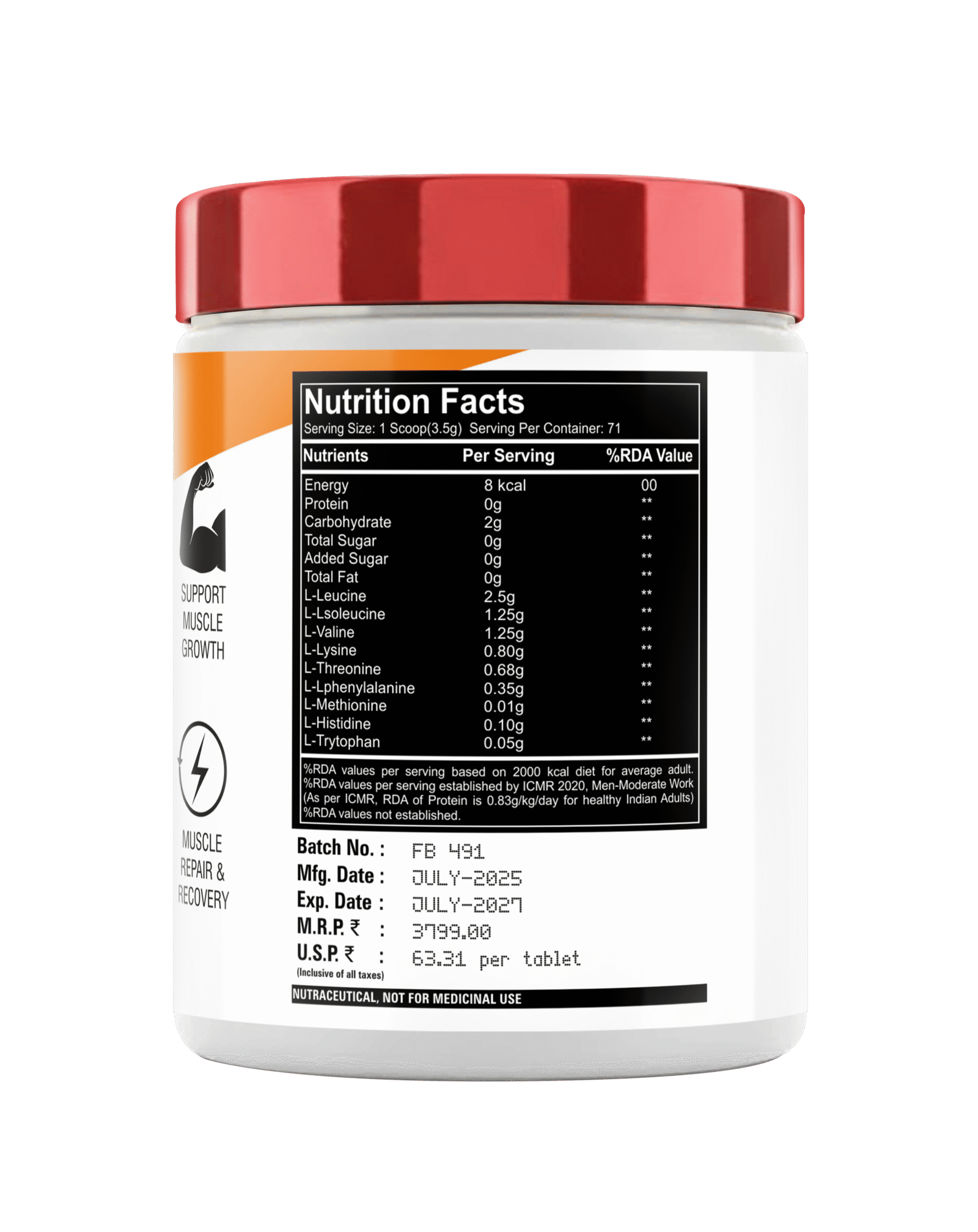 EAA9 Essential Amino Acid Formula - Image 3